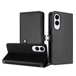 Premium PU Leather Folio Wallet Front Cover Case with Card Holder Slots and Wrist Strap for Samsung Galaxy S25 Edge (Black) Premium PU Leather Folio Wallet Front Cover Case with Card Holder Slots and Wrist Strap for Samsung Galaxy S25 Edge (Black)