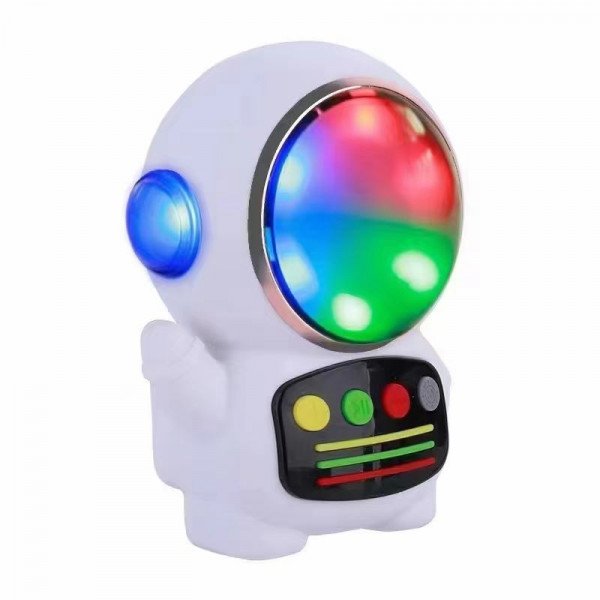 Wholesale Astronaut Figure LED Light Portable Bluetooh Wireless Speaker S280 for Universal Cell Phone And Bluetooth Device (White)