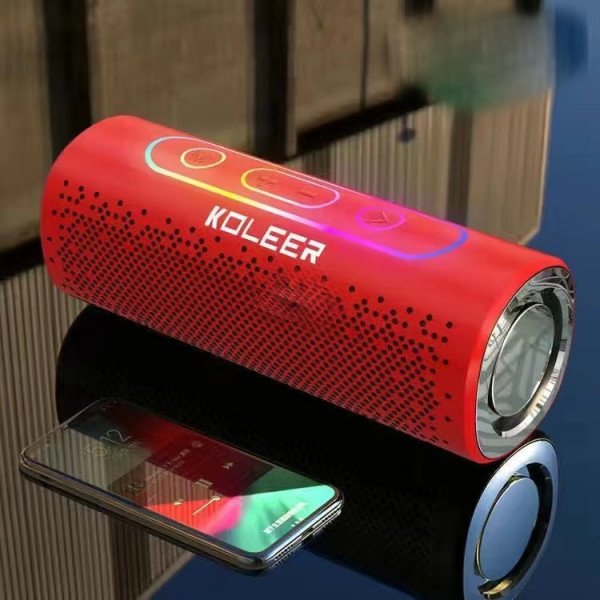 Wholesale Ultimate Wireless Sound Portable Bluetooth Wireless Speaker - Powerful and Stylish S819 for Universal Cell Phone And Bluetooth Device (Red)