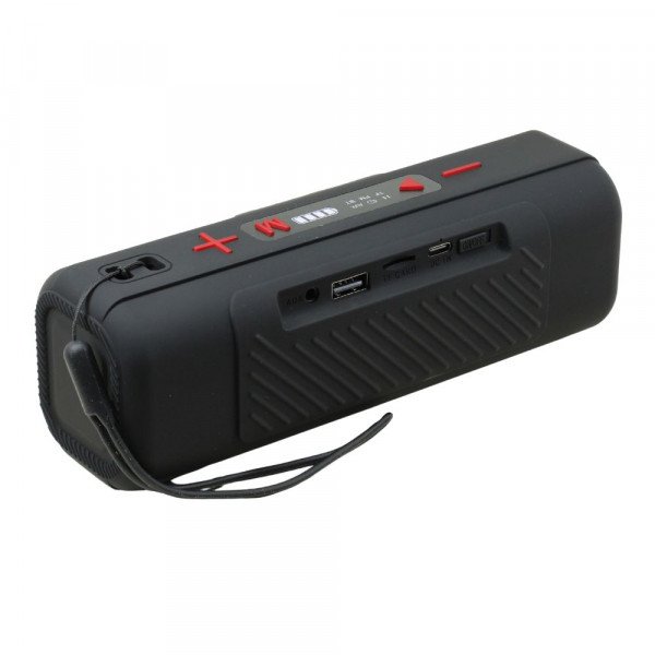 Wholesale Loud Sound Portable Bluetooth Speaker with FM Radio and LCD Display - Universal Compatibility S883 for Universal Cell Phone And Bluetooth Device (Black)