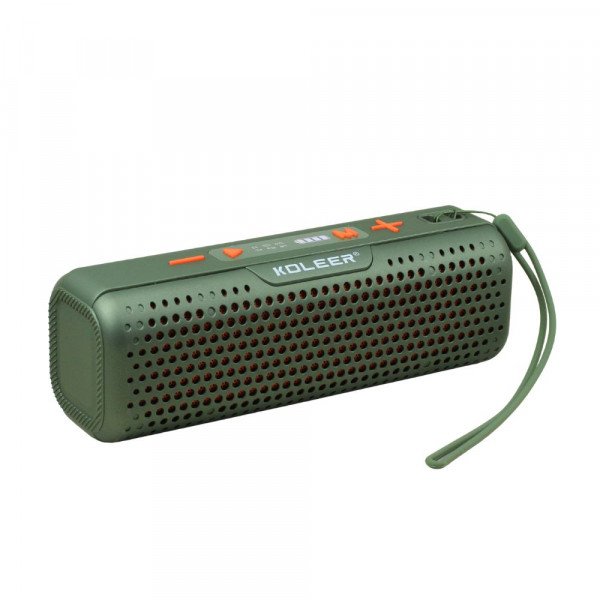 Wholesale Loud Sound Portable Bluetooth Speaker with FM Radio and LCD Display - Universal Compatibility S883 for Universal Cell Phone And Bluetooth Device (Green)