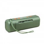 Wholesale Loud Sound Portable Bluetooth Speaker with FM Radio and LCD Display - Universal Compatibility S883 for Universal Cell Phone And Bluetooth Device (Green)