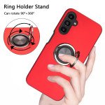 Wholesale Dual Layer Armor Hybrid Stand Ring Case for Samsung Galaxy A14 5G (Red)