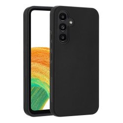 Glossy Dual Layer Armor Defender Hybrid Protective Case Cover for Samsung Galaxy A34 5G (Black) Glossy Dual Layer Armor Defender Hybrid Protective Case Cover for Samsung Galaxy A34 5G (Black)