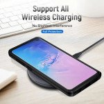 Wholesale Heavy Duty Strong Armor Hybrid Trailblazer Case Cover for Samsung Galaxy S10 Plus (Black)