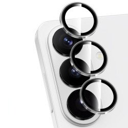 Premium Guard Titanium Alloy HD Tempered Glass Camera Lens Protector for Samsung Galaxy S26 5G (Clear)