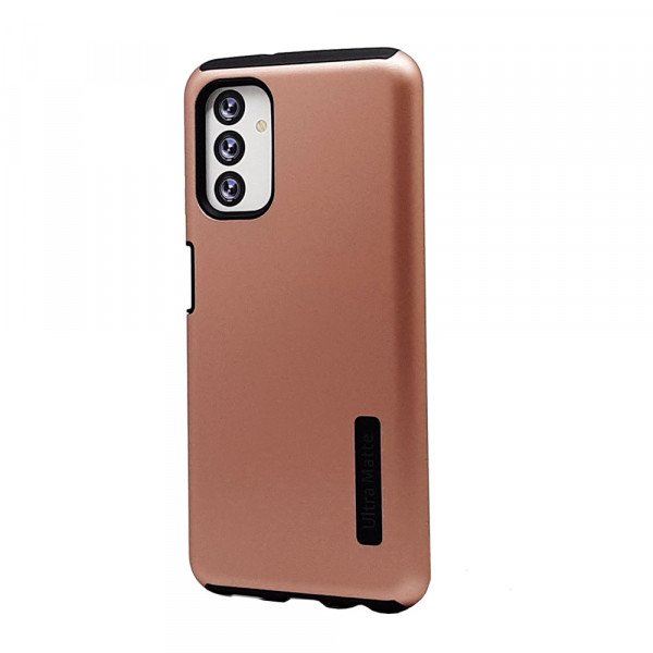 Wholesale Ultra Matte Armor Hybrid Case for Samsung Galaxy A14 5G (Rose Gold)