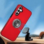 Wholesale Dual Layer Armor Hybrid Stand Ring Case for Samsung Galaxy A15 5G (Red)