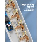Wholesale Multi Port Power Strip 5 Outlets, 3 USBA PD/QC 3.0 Ports and 1 USBC 20W PD, with Switch Button SC5415 for Universal Cell Phone And Devices (White)