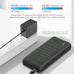 Wholesale USB/Type-C Outputs Ultra Slim 20000mAh Universal Battery Pack Portable Charger Power Bank SL20DD for Universal Cell Phone And Devices (White)