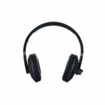 Wholesale Noise Reduction Foldable Wireless Bluetooth Headphone Headset with Built in Boom Mic for Universal Cell Phone And Bluetooth Device BTM200 (Black)