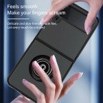 Wholesale Full Body Protection Armor Hybrid 360 Ring Stand Protection Case for Samsung Galaxy Z Flip 3 5G (Black)