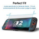 Wholesale 10-Pack Premium HD Clear Tempered Glass Screen Protector - 9H Hardness Anti-Scratch Bubble-Free Protection for Nintendo Switch 2 (Clear)