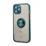Tuff Slim Armor Hybrid Ring Stand Case for Apple iPhone 11 Pro Max (Green)