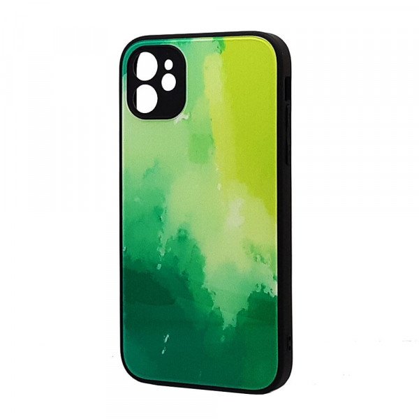 Wholesale Bumper Edge Protection Abstract Pastel Color TPU Cover Case for Apple iPhone 11 [6.1] (Black)