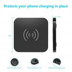 Wholesale Slim and Simple 10W Max Fast Wireless Charging Pad T511 for Universal Qi Compatible Phone Device (Black)