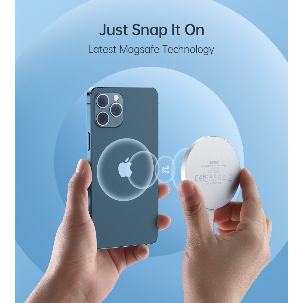 Apple MagSafe Cargador Inalambrico Magnetic 15W - Movistar