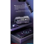 Wholesale Futuristic Wireless Bluetooth TWS Headphones with Power Display - Universal Compatibility TC04 for Universal Cell Phone And Bluetooth Device (Red)