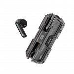 Wholesale Futuristic Wireless Bluetooth TWS Headphones with Power Display - Universal Compatibility TC04 for Universal Cell Phone And Bluetooth Device (Black)