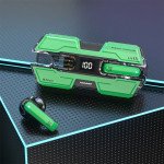 Wholesale Futuristic Wireless Bluetooth TWS Headphones with Power Display - Universal Compatibility TC04 for Universal Cell Phone And Bluetooth Device (Green)