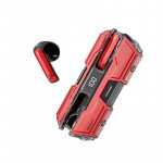 Wholesale Futuristic Wireless Bluetooth TWS Headphones with Power Display - Universal Compatibility TC04 for Universal Cell Phone And Bluetooth Device (Red)
