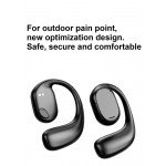 Wholesale TWS Open Ear Style Bluetooth Wireless Stereo Music Gaming Earbuds Headset Headphones With Battery Display TC18 for Universal Cell Phone And Bluetooth Device (Black)