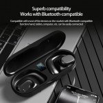 Wholesale TWS Open Ear Style Bluetooth Wireless Stereo Music Gaming Earbuds Headset Headphones With Battery Display TC18 for Universal Cell Phone And Bluetooth Device (White)