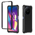 Wholesale Preimum Dual Layer Strong Tuff Hybrid Case for TCL 50 XL 5G (Rose Gold)