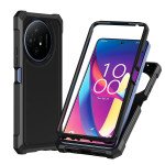 Wholesale Preimum Dual Layer Strong Tuff Hybrid Case for TCL 50 XL 5G (Rose Gold)