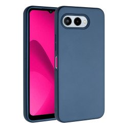Glossy Shockproof Hard Phone Case Strong Anti-Scratch Protection for T-Mobile Revvl 8 (Blue) Glossy Shockproof Hard Phone Case Strong Anti-Scratch Protection for T-Mobile Revvl 8 (Blue)