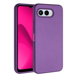 Glossy Shockproof Hard Phone Case Strong Anti-Scratch Protection for T-Mobile Revvl 8 (Purple) Glossy Shockproof Hard Phone Case Strong Anti-Scratch Protection for T-Mobile Revvl 8 (Purple)