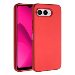 Glossy Shockproof Hard Phone Case Strong Anti-Scratch Protection for T-Mobile Revvl 8 (Red) Glossy Shockproof Hard Phone Case Strong Anti-Scratch Protection for T-Mobile Revvl 8 (Red)