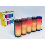 Wholesale RGB Color Light Portable Wireless Bluetooth Speaker TS100 for Universal Cell Phone And Bluetooth Device (Black)