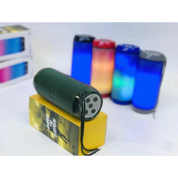 Wholesale RGB Color Light Portable Wireless Bluetooth Speaker TS100 for Universal Cell Phone And Bluetooth Device (Green)