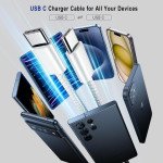 Wholesale USB-C to USB-C - High-Speed 20W PD Fast Charging Braided Flexible Type C Cable (White) for Universal Cell Phone, Device and More (White)