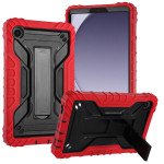 Wholesale Full Body Shockproof Protection Rugged Tech Armor Kickstand Tablet Case for Samsung Galaxy Tab A9 (Red)