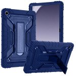 Full Body Shockproof Protection Rugged Tech Armor Kickstand Tablet Case for Samsung Galaxy Tab A9 Plus (Navy Blue)