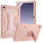 Full Body Shockproof Protection Rugged Tech Armor Kickstand Tablet Case for Samsung Galaxy Tab A9 Plus (Rose Gold)