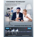 Wholesale K9 USB C Wireless Microphone: Mini Mic, 6-10h Standby, Plug & Play for Type-C Devices for Universal Cell Phone, Device and More (Black)