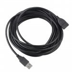 Wholesale 10ft USB 2.0 Extension Cord Durable and Flexible High-Speed Data Transfer - Male to A Female Cable for Universal Cell Phone, Device and More (Black)