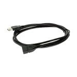 Wholesale 10ft USB 2.0 Extension Cord Durable and Flexible High-Speed Data Transfer - Male to A Female Cable for Universal Cell Phone, Device and More (Black)