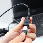 Wholesale 10ft USB 2.0 Extension Cord Durable and Flexible High-Speed Data Transfer - Male to A Female Cable for Universal Cell Phone, Device and More (Black)