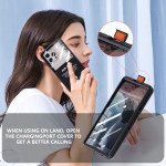 Wholesale Waterproof Phone Case Size XXL with Lanyard Strap – Crystal Clear View for Photography & Full Protection (Black)
