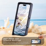 Wholesale Waterproof Phone Case Size XXL with Lanyard Strap – Crystal Clear View for Photography & Full Protection (Black)