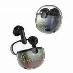 Wholesale Neon Light Case TWS Mini Design True Wireless Earbuds Bluetooth Headset for Universal Cell Phone And Bluetooth Device VG58 (Black)