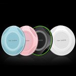 Wholesale Wireless Charger 10W Max Fast Wireless Charging Pad W0021 for Universal Qi Compatible Phone Device (White)
