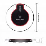 Wholesale Slim Fast Wireless Charger for Phones and wide compatibility with sleek and compact design for Universal Cell Phones and Qi Compatible Device (White)