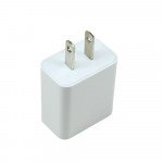 Wholesale 2.1A Dual USB Wall Charger Fast Charging Power Adapter for Universal Cell Phone, Device and More (White)