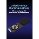 Wholesale 3-in-1 MagSafe Compatible Charging Station: Qi2 Certified 15W Wireless Charger Stand, Foldable & Portable for Travel for Universal Cell Phones and Qi Compatible Device (White)