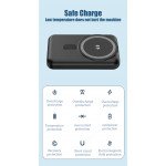 Wholesale Portable Power Bank Charger 10000mAh Wireless Magnetic Magsafe Battery Pack W133 for Universal Cell Phone with Magsafe Built-In (Black)